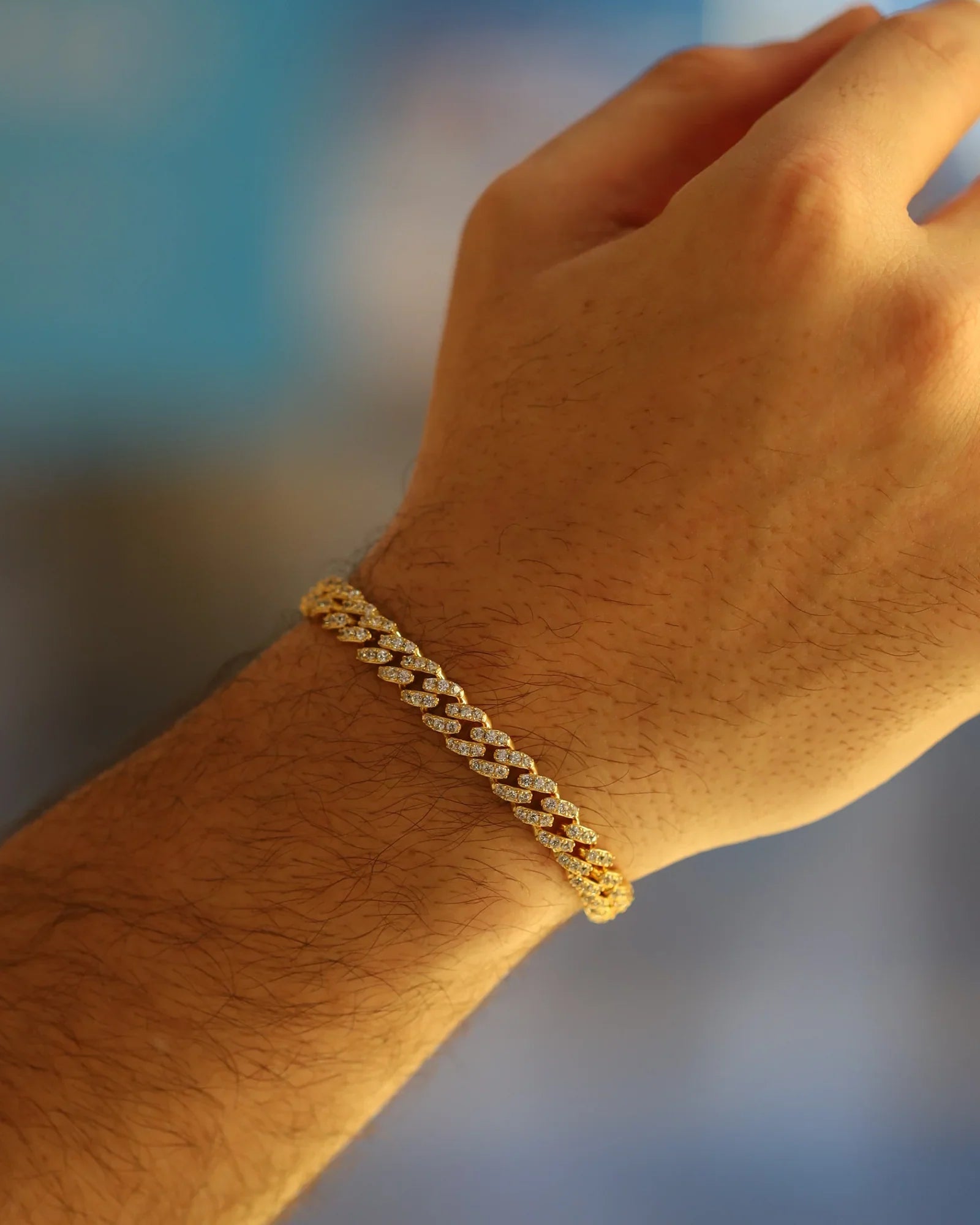8mm Wiggy Cuban Bracelet