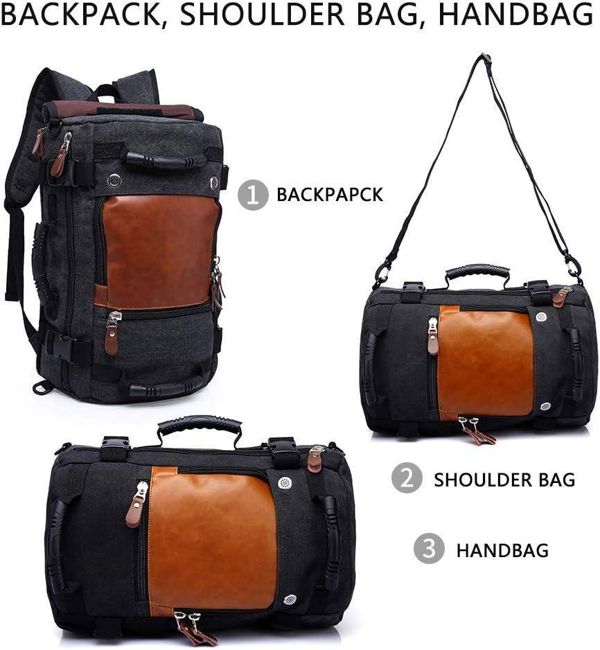 Men’s Canvas Backpack – Convertible Work