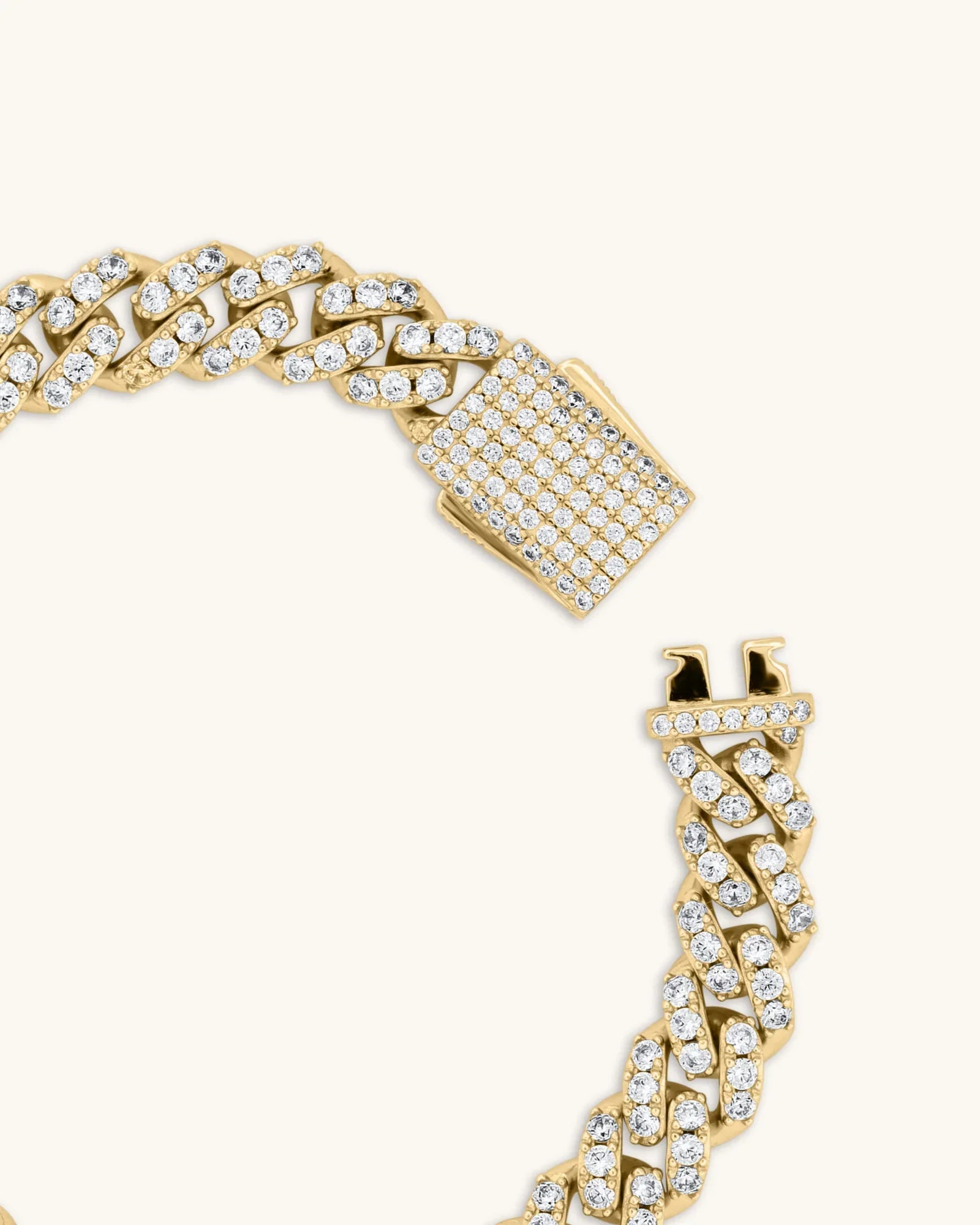 8mm Wiggy Cuban Bracelet