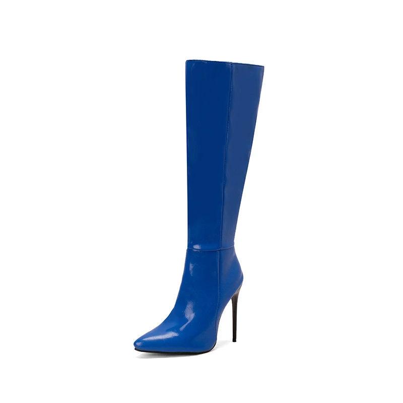 Luxury Pointed Toe Knee Boots