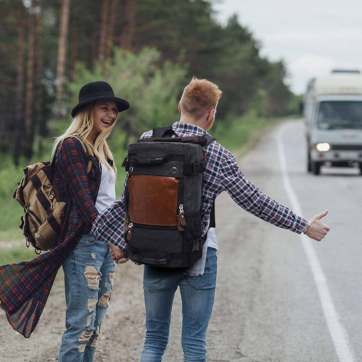 Men’s Canvas Backpack – Convertible Work